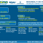 Feriado terá 19 locais de vacinação contra covid-19 em Campo Grande