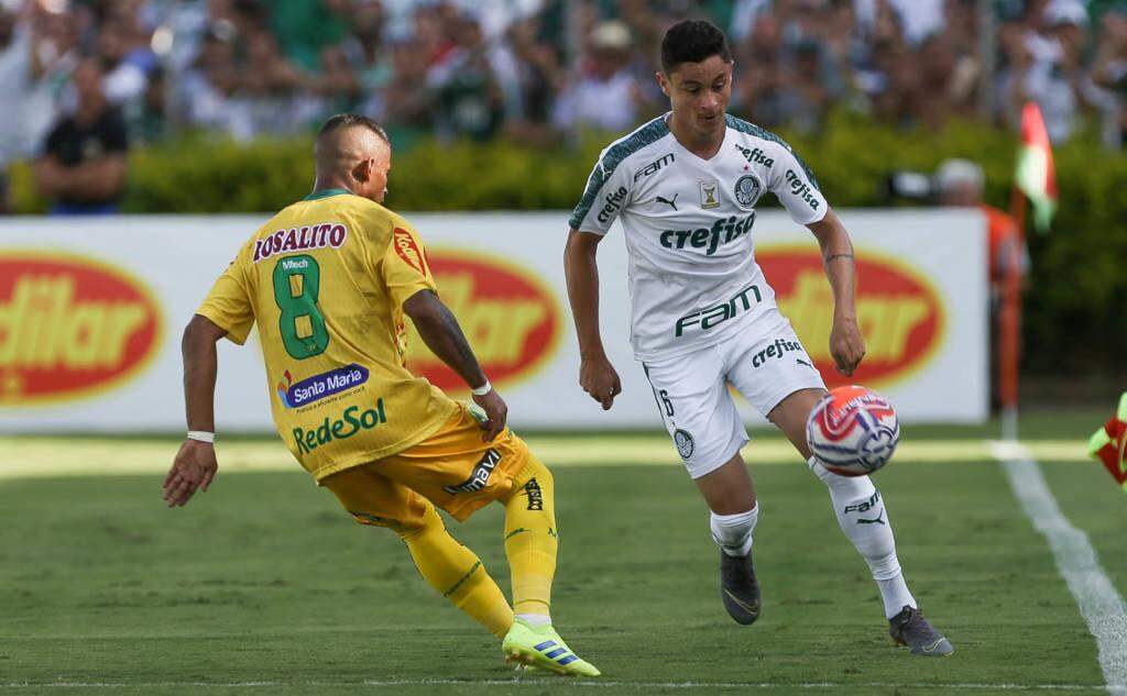 Com um a mais, Palmeiras empata com o Mirassol e perde chance de classificação
