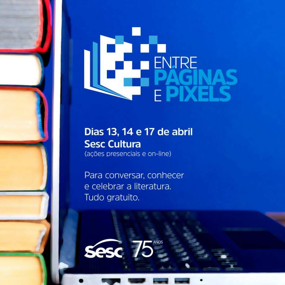 Circuito “Entre páginas e pixels'' celebra o Dia do Livro em Campo Grande