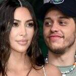 O romance de Kim Kardashian e Pete Davidson está oficialmente no ar