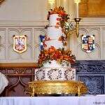O bolo de casamento da princesa Eugenie é uma homenagem ao outono.