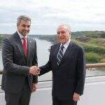 Temer e presidente do Paraguai assinam declaração sobre construção de pontes
