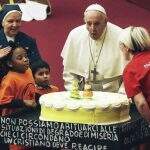Papa Francisco completa 82 anos hoje.