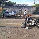 Motociclista vítima de acidente na Vila Almeida é transferido de hospital e está estável