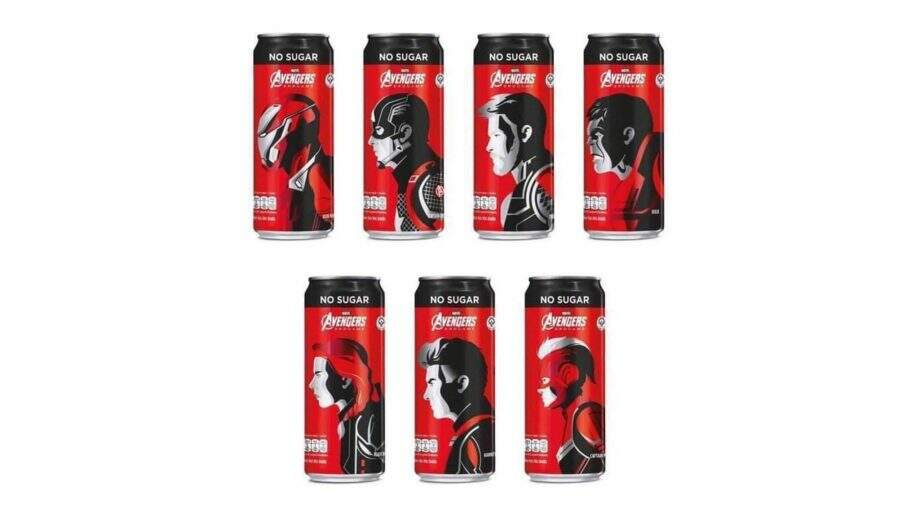 Vingadores 4: Coca Cola lança latinhas com heróis da Marvel