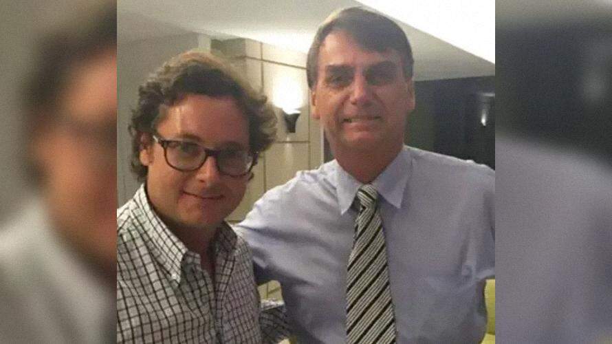 O empresário Fábio Wajngarten e o presidente Jair Bolsonaro Foto: Arquivo Pessoal