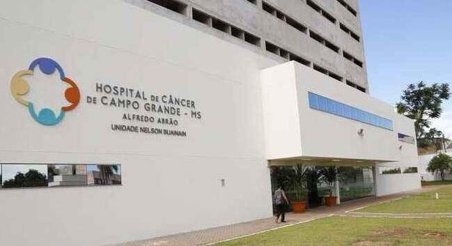 Fachada do Hospital de Câncer Alfredo Abrão