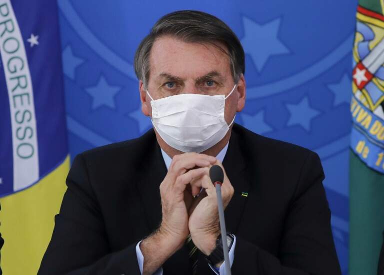 Bolsonaro diz a empresários não temer CPI e é cobrado por meio ambiente
