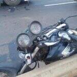 Em novo acesso, motociclista quebra a clavícula após ser ‘cortado’ por carro na BR-163