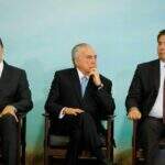 Temer, Maia e Eunício vão à posse de presidente do Paraguai