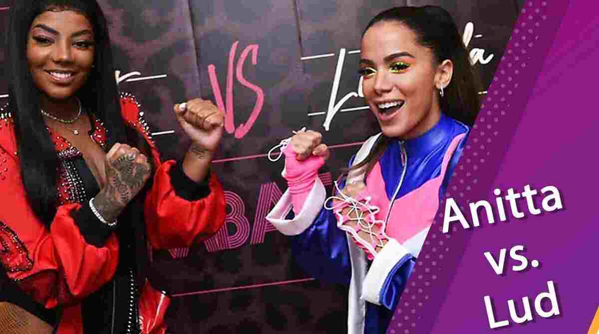 Ludmilla e Anitta pararam de se falar há dois anos