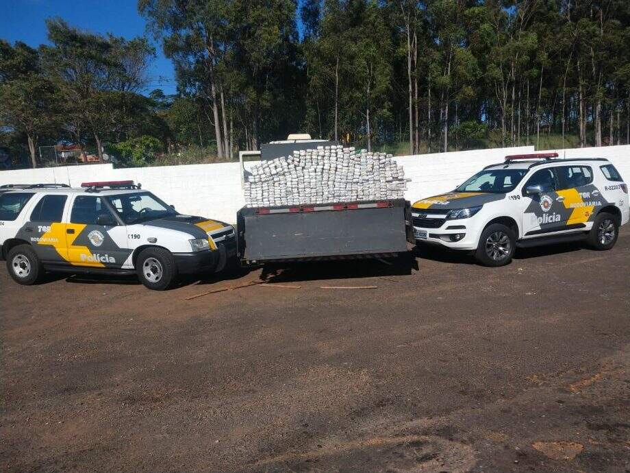 Droga apreendida pela polícia. Foto: Divulgação