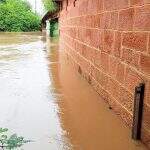 Chuvas intensas elevam nível do rio Aquidauana para 7 metros e já ilham moradores