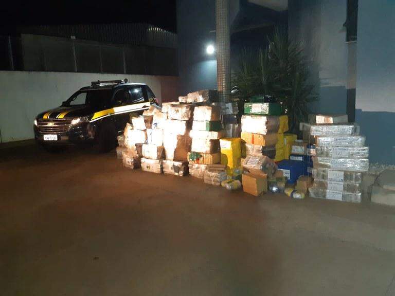 Caminhoneiro transportava 4,25 toneladas de maconha do MS para o Rio de Janeiro