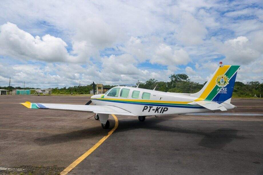 Avião de MS foi doado ao Acre para ajudar no combate ao narcotráfico
