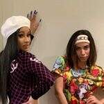 Anitta publica foto com rapper internacional Cardi B