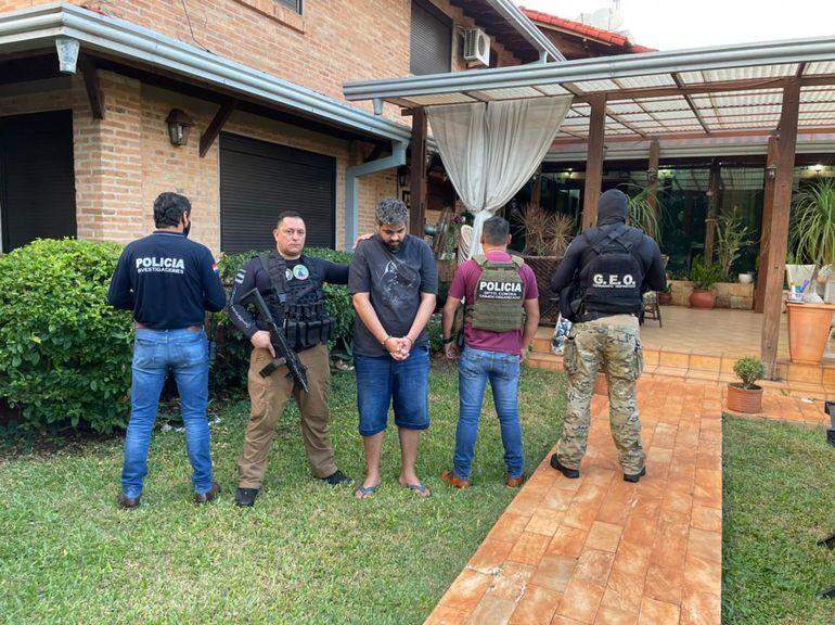 Traficante internacional, brasileiro é preso em mansão na fronteira com MS