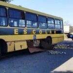 Motorista pegou falso ônibus escolar com 930 kg de maconha em cidade de MS