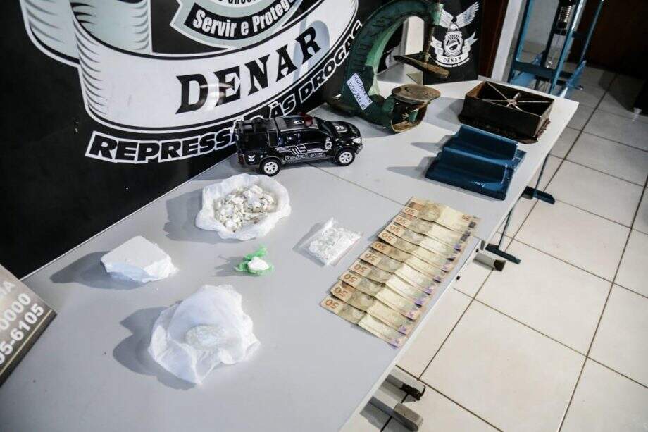Com laboratório de cocaína em casa, traficante que fazia delivery é preso em Campo Grande