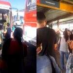 Falta de ônibus revolta passageiros e gera tumulto no Terminal Morenão