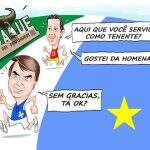 Charge: Bolsonaro lidera no MS