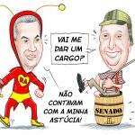 Charge: “Lá vem o Chaves, Chaves, Chaves…”