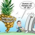 Charge: O abacaxi
