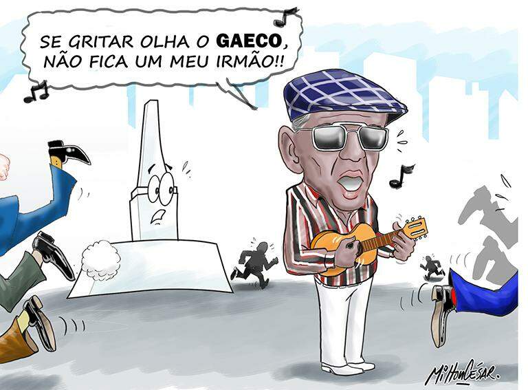 ´Charge: Diz aí, Bezerra da Silva!