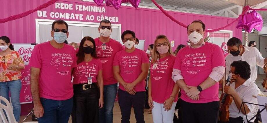 “Outubro Rosa”, mês de conscientização e prevenção ao câncer de mama, é aberto pelo Hospital Alfredo Abrão e Rede Feminina