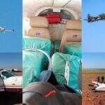 Caças da FAB interceptam em MS duas aeronaves com 1,1 tonelada de cocaína