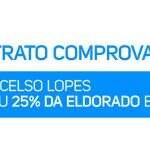 Contrato comprova: Mário Celso Lopes vendeu 25% da Eldorado em 2012