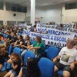 Professores de Dourados vão ao MPE contra fechamento de turmas