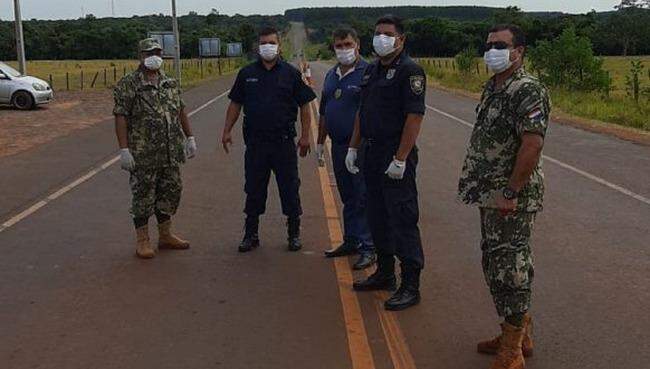 Paraguai intensifica controle de entrada nas fronteiras com o Brasil