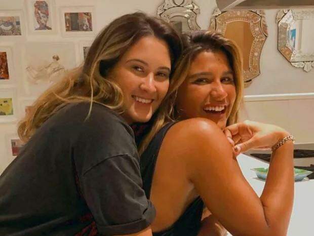 Giulia Costa nega rumores de que está namorando filha de Fátima Bernardes