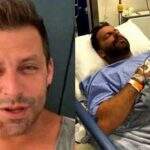 Henri Castelli surge com rosto desfigurado em vídeo e revela agressão