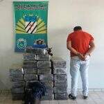Traficante é preso com 423 quilos de maconha durante abordagem em Bonito