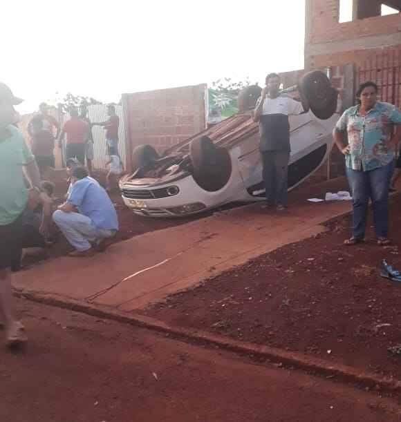 Criança foi socorrida em estado grave / Foto: Rio Brilhante em Tempo Real