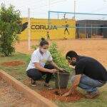 No dia da árvore, projeto social recebe plantio de 360 mudas de árvore da Águas Guariroba