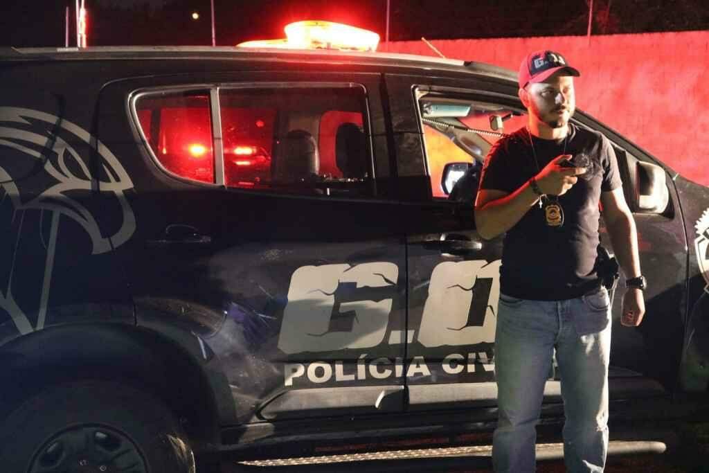 Prisão foi feita por policiais do GOI. Foto: Divulgação