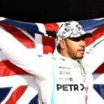 Hamilton celebra 6º título na F-1: ‘Difícil dizer o que estou sentindo agora’