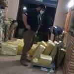 Polícia apreende mais de 600 quilos de maconha na fronteira de MS