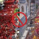 É Fake! Fotos que mostram “mar vermelho” petista não são do Festival Lula Livre