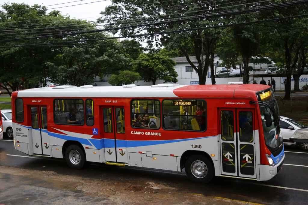 Veículo novo e curto circulando em linha executiva. (Foto: Leonardo de França