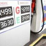 Preço da gasolina varia de R$ 4,24 a R$ 4,43 em postos de Campo Grande