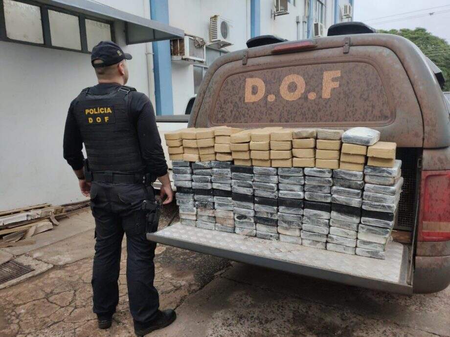 Homem é preso transportando cocaína avaliada em mais de R$ 3 milhões