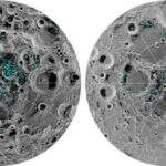 Nasa informa que a Lua tem dois depósitos de gelo