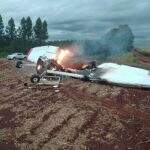 Queda de aeronave logo após decolagem mata piloto e mecânico no Paraguai