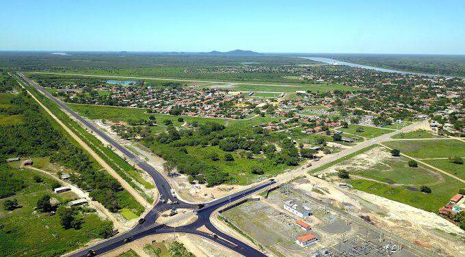 Ligando a BR-267 aos portos, obras do contorno rodoviário de Porto Murtinho são finalizadas