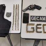 Armas, munições e até colete a prova de balas são encontrados em casa de membro do PCC em Campo Grande