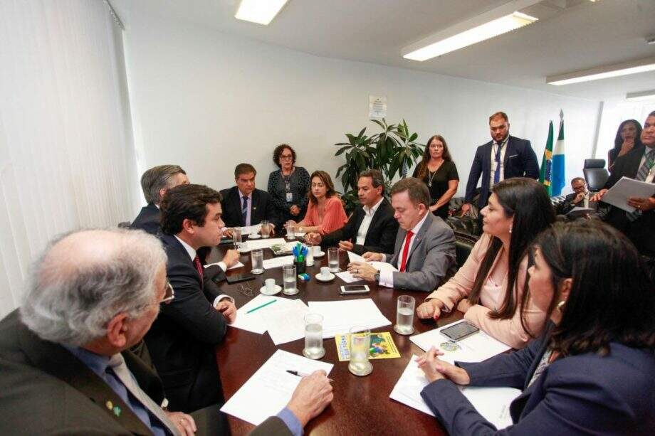 Marquinhos está reunido no Congresso com bancada federal de MS